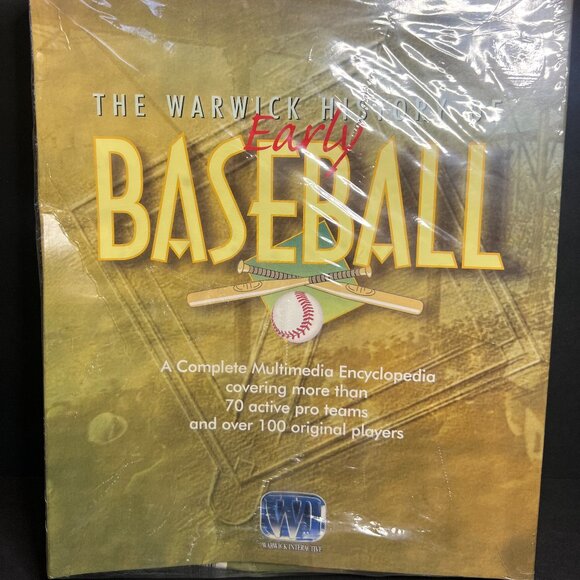 Vintage 2000 The Warwick History of Early Baseball PC Multimedia Encyclopedia - Picture 2 of 7
